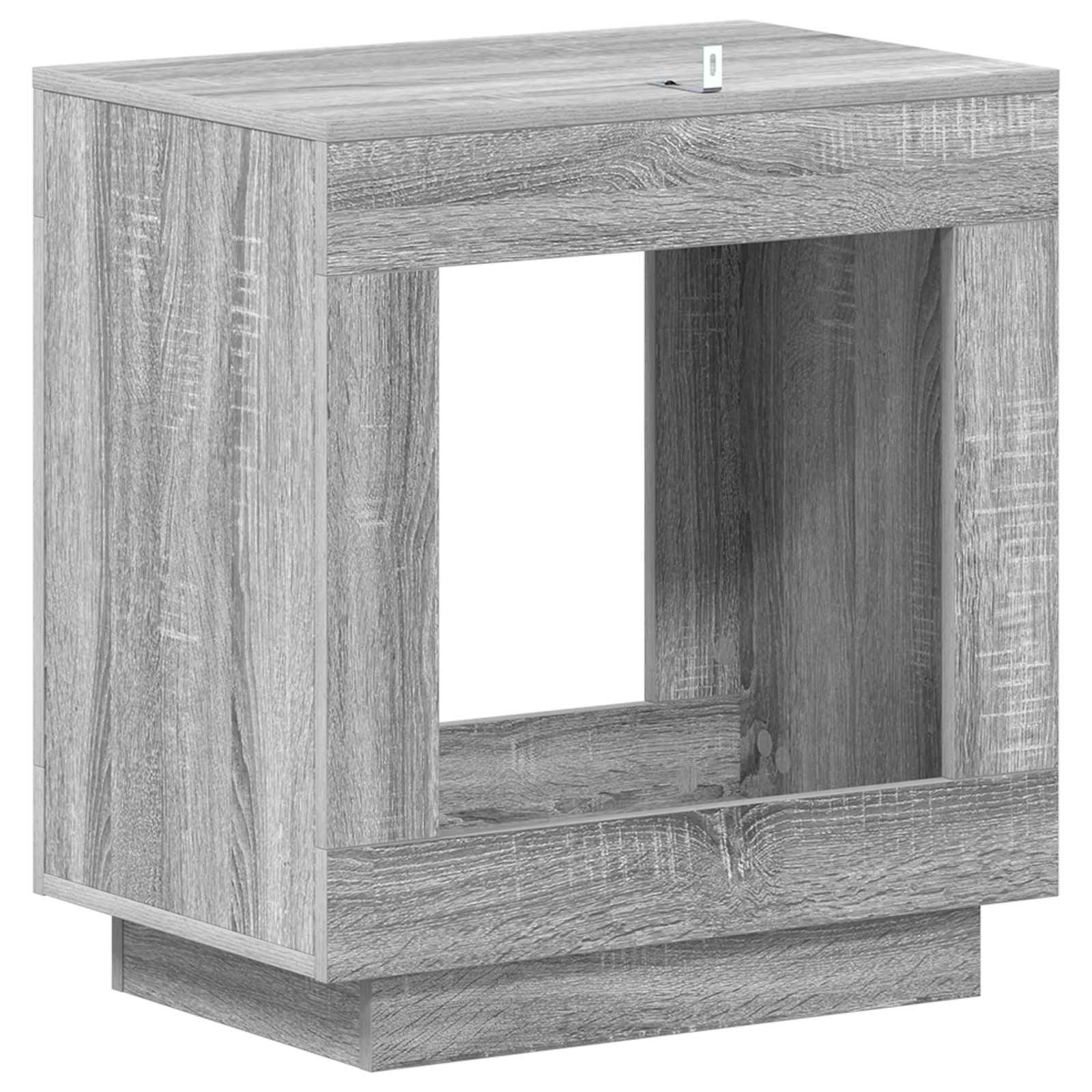 Tavolo laterale Grigio Sonoma 60 x 40 x 65 cm | homemem39