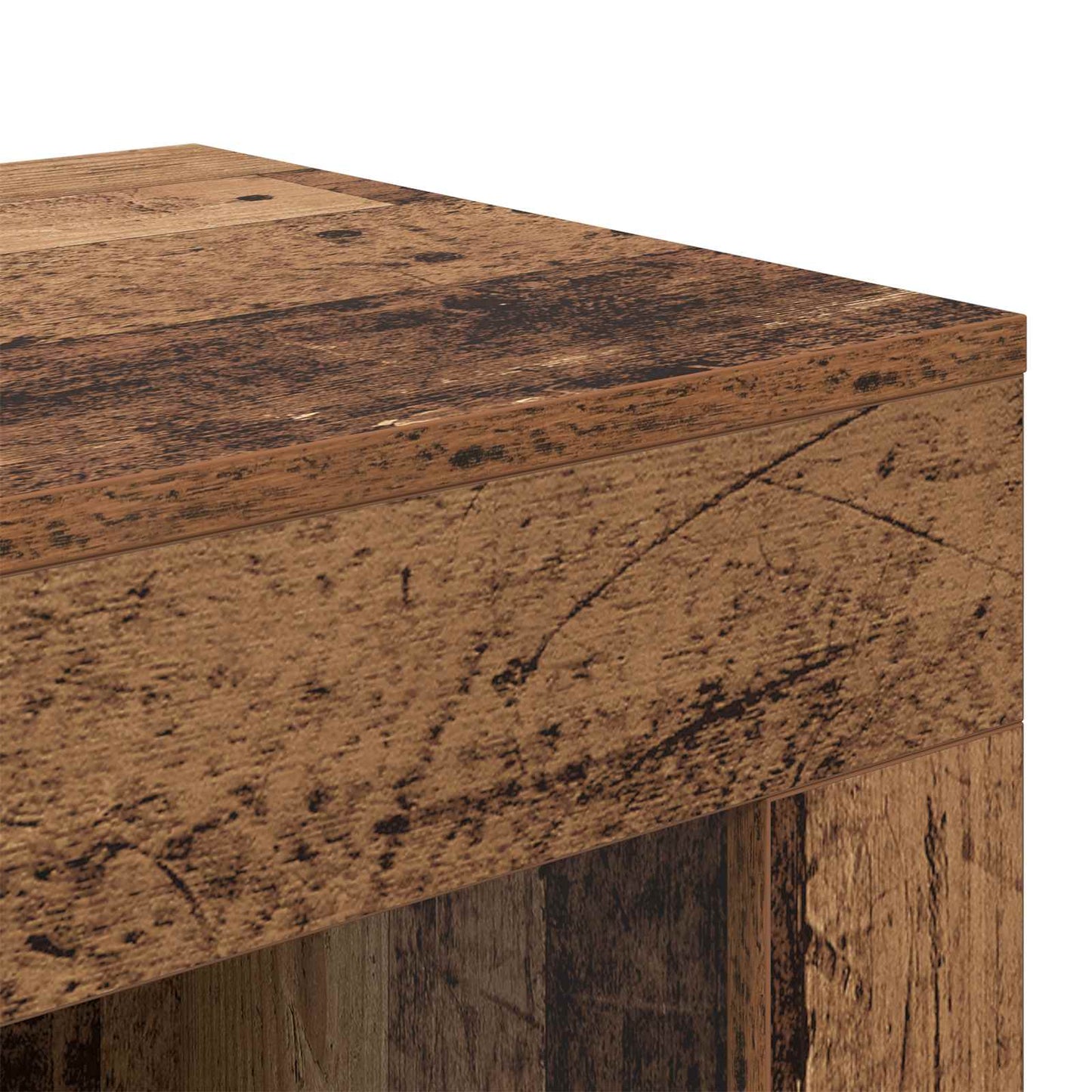 Tavolo laterale Legno antico 60 x 40 x 65 cm | homemem39