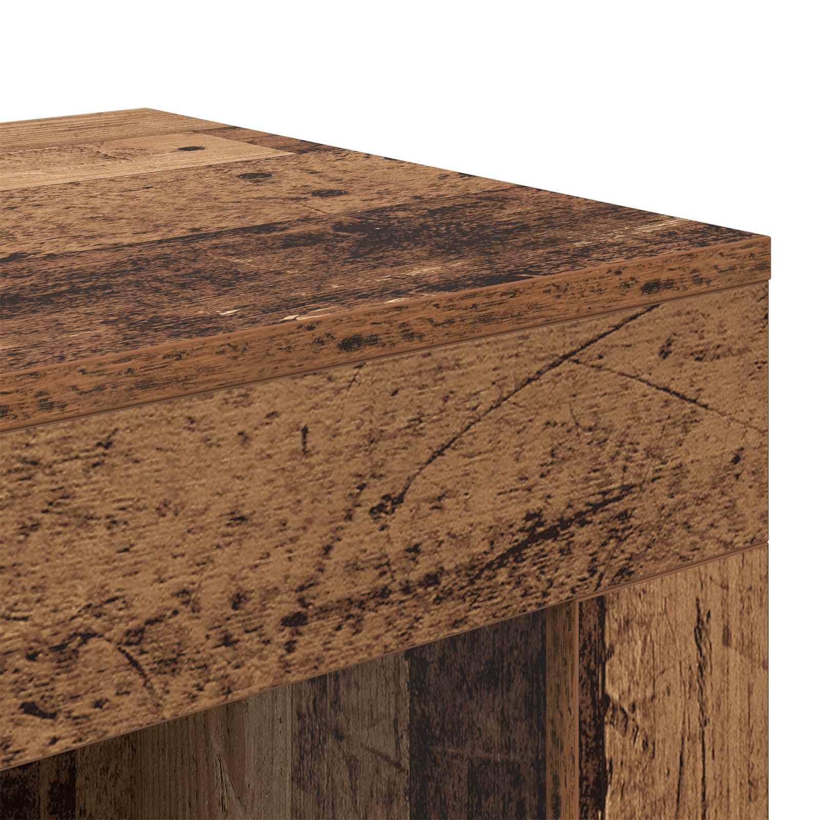 Tavolo laterale Legno antico 60 x 40 x 65 cm | homemem39