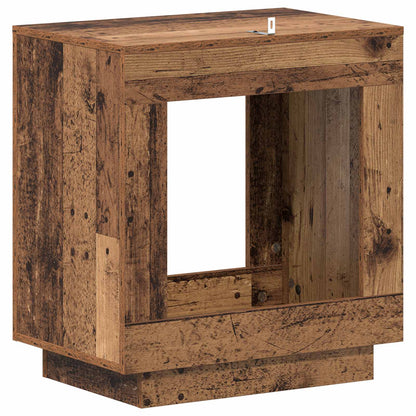 Tavolo laterale Legno antico 60 x 40 x 65 cm | homemem39