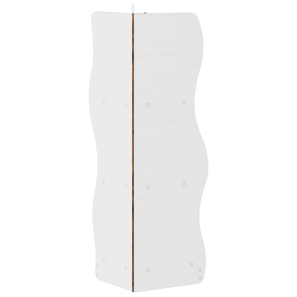 Mensola angolare con lo scaffale Rovere Fumo 34 x 33 x 102 cm