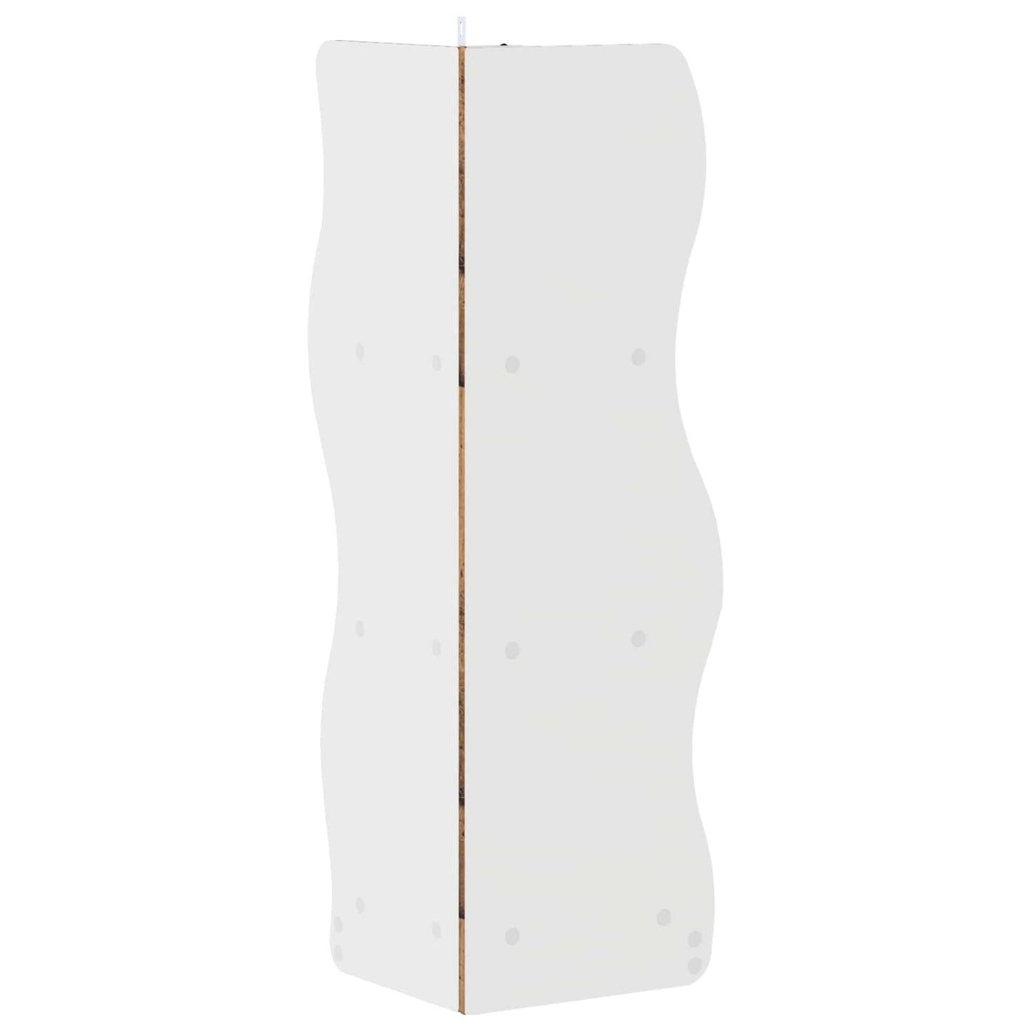 Mensola angolare con lo scaffale Legno antico 34 x 33 x 102 cm
