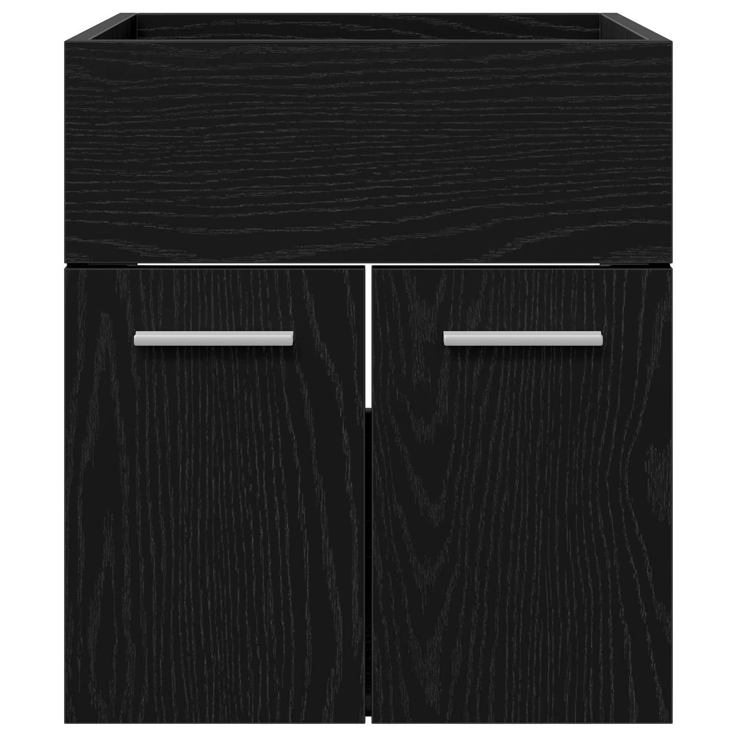 Armadio sottolavello con porta Rovere Nero 41 x 38,5 x 46 cm | homemem39