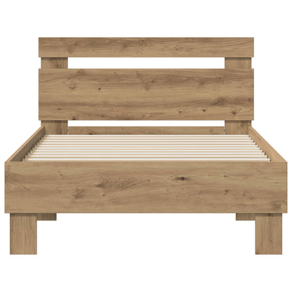 Struttura del letto Rovere artigianale 98.5 x 200 cm | homemem39