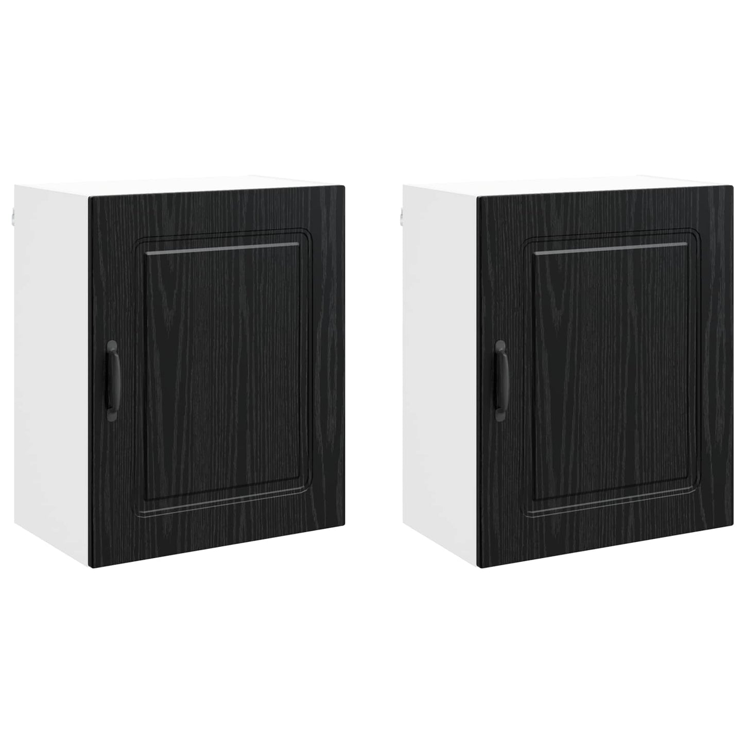 Pannello lavastoviglie Kalmar 2 pcs Rovere Nero 50 x 31 x 60 cm | homemem39