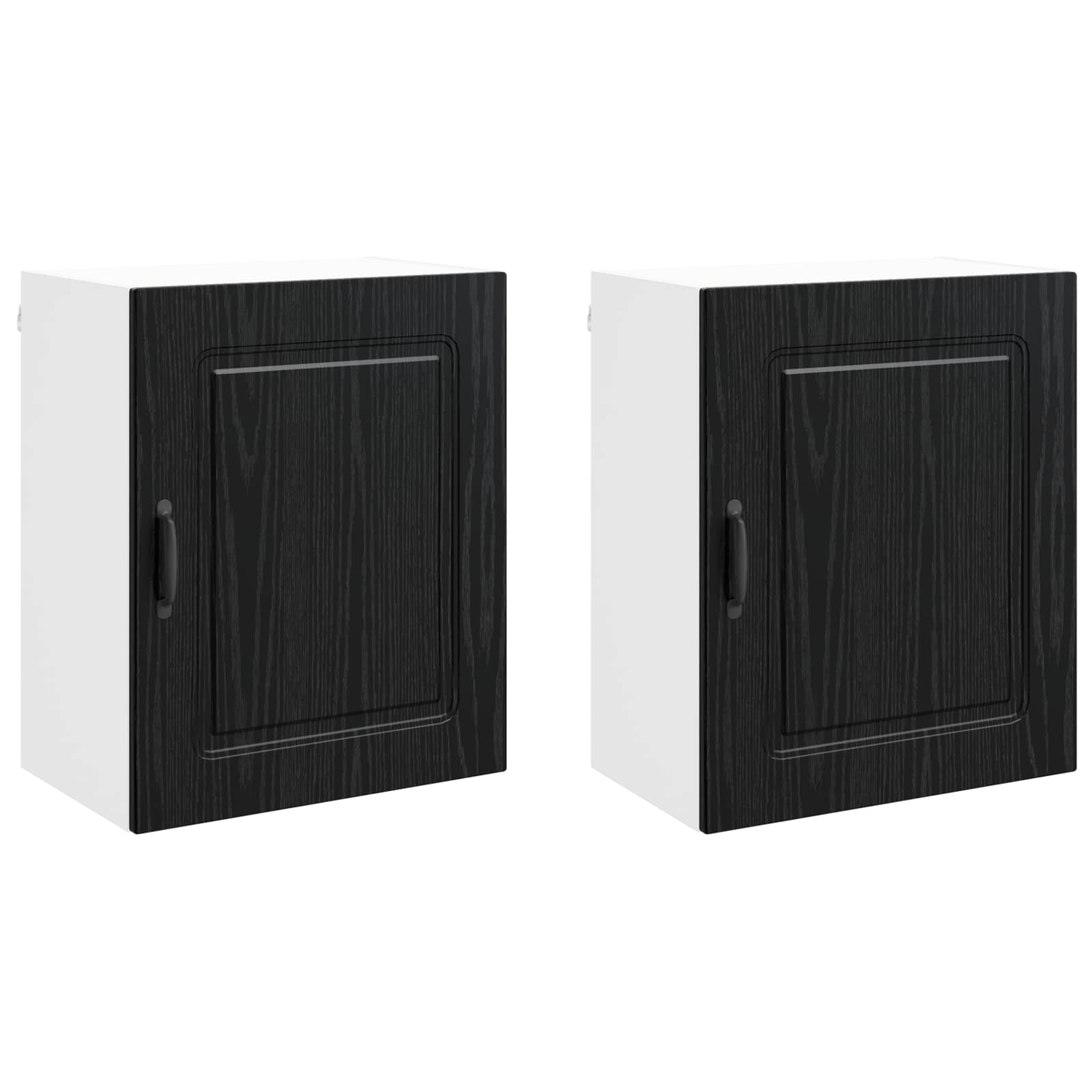 Pannello lavastoviglie Kalmar 2 pcs Rovere Nero 50 x 31 x 60 cm | homemem39