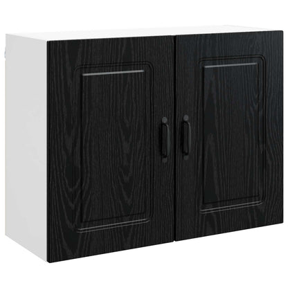 Pannello lavastoviglie Kalmar Rovere Nero 80 x 31 x 60 cm