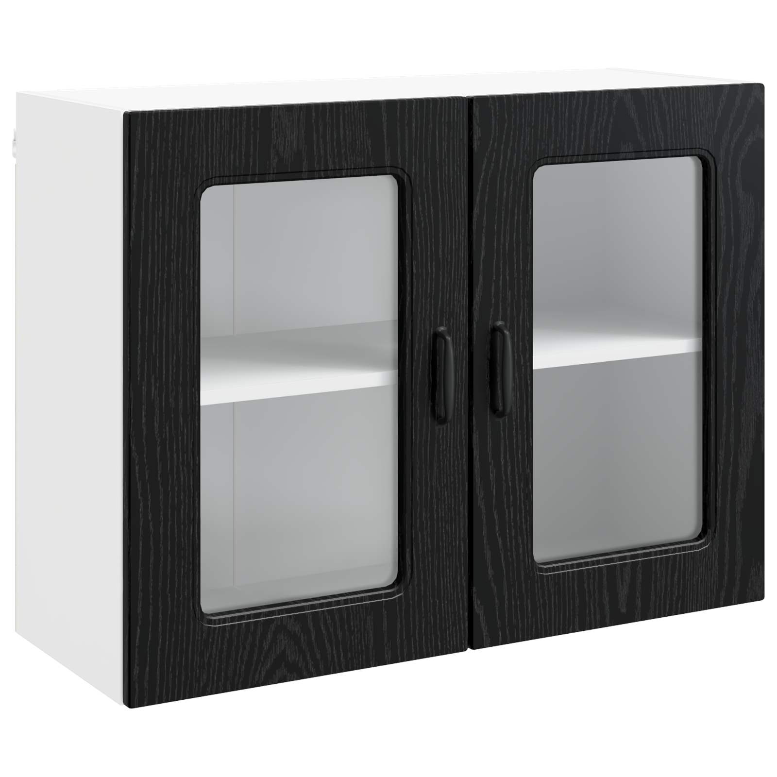 Pannello lavastoviglie Kalmar Rovere Nero 80 x 31 x 60 cm | homemem39