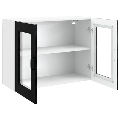 Pannello lavastoviglie Kalmar Rovere Nero 80 x 31 x 60 cm