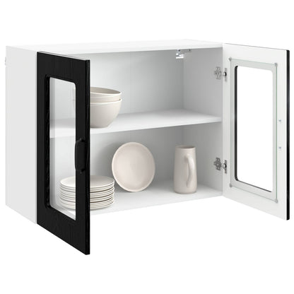 Pannello lavastoviglie Kalmar Rovere Nero 80 x 31 x 60 cm | homemem39