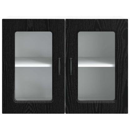 Pannello lavastoviglie Kalmar Rovere Nero 80 x 31 x 60 cm | homemem39