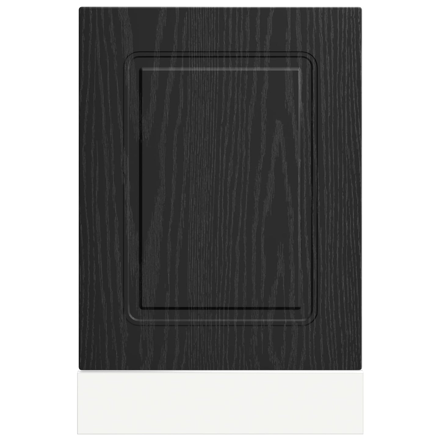 Pannello lavastoviglie Kalmar Rovere Nero 45 x 1,5 x 57 cm | homemem39