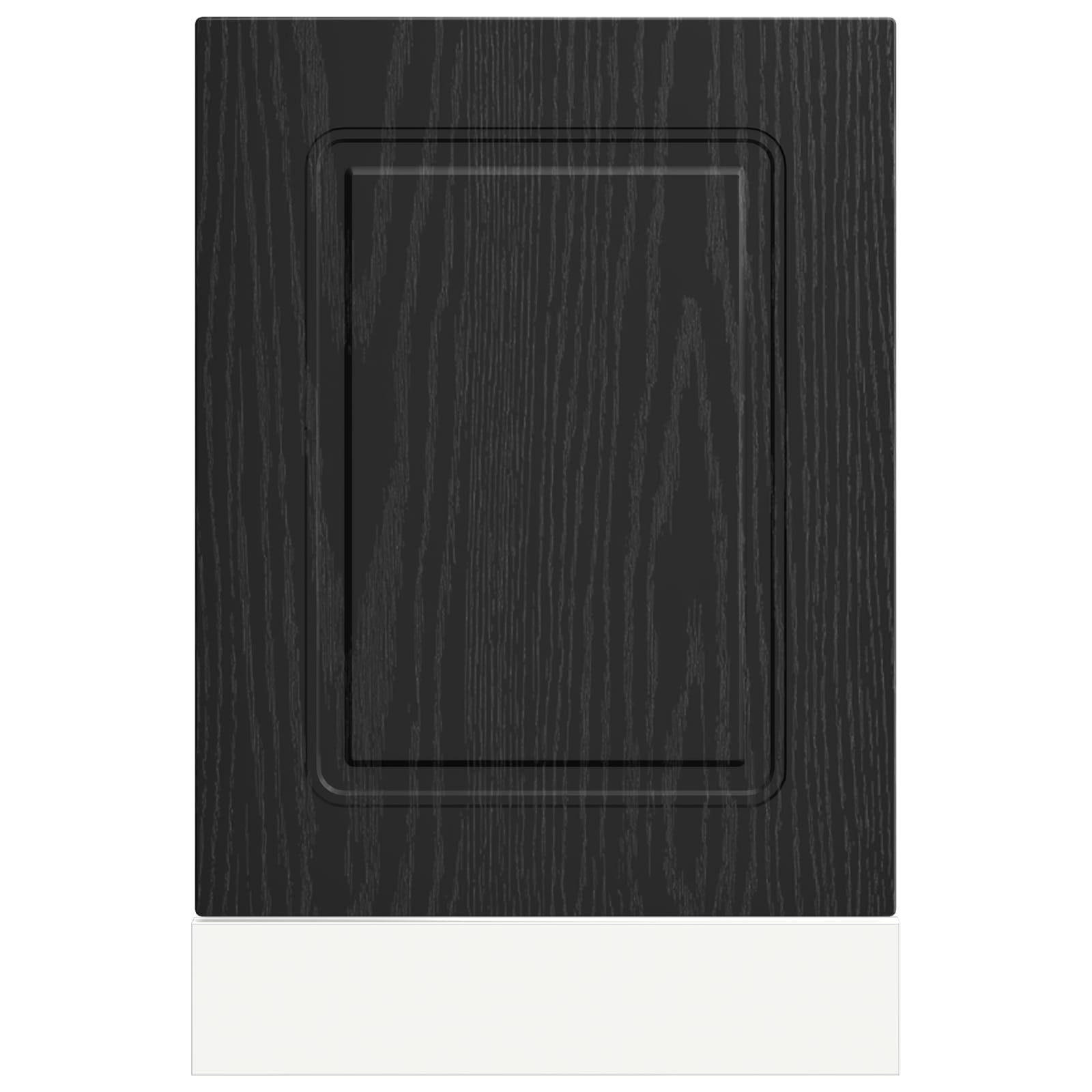 Pannello lavastoviglie Kalmar Rovere Nero 45 x 1,5 x 57 cm | homemem39
