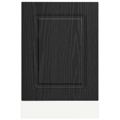 Pannello lavastoviglie Kalmar Rovere Nero 45 x 1,5 x 57 cm | homemem39