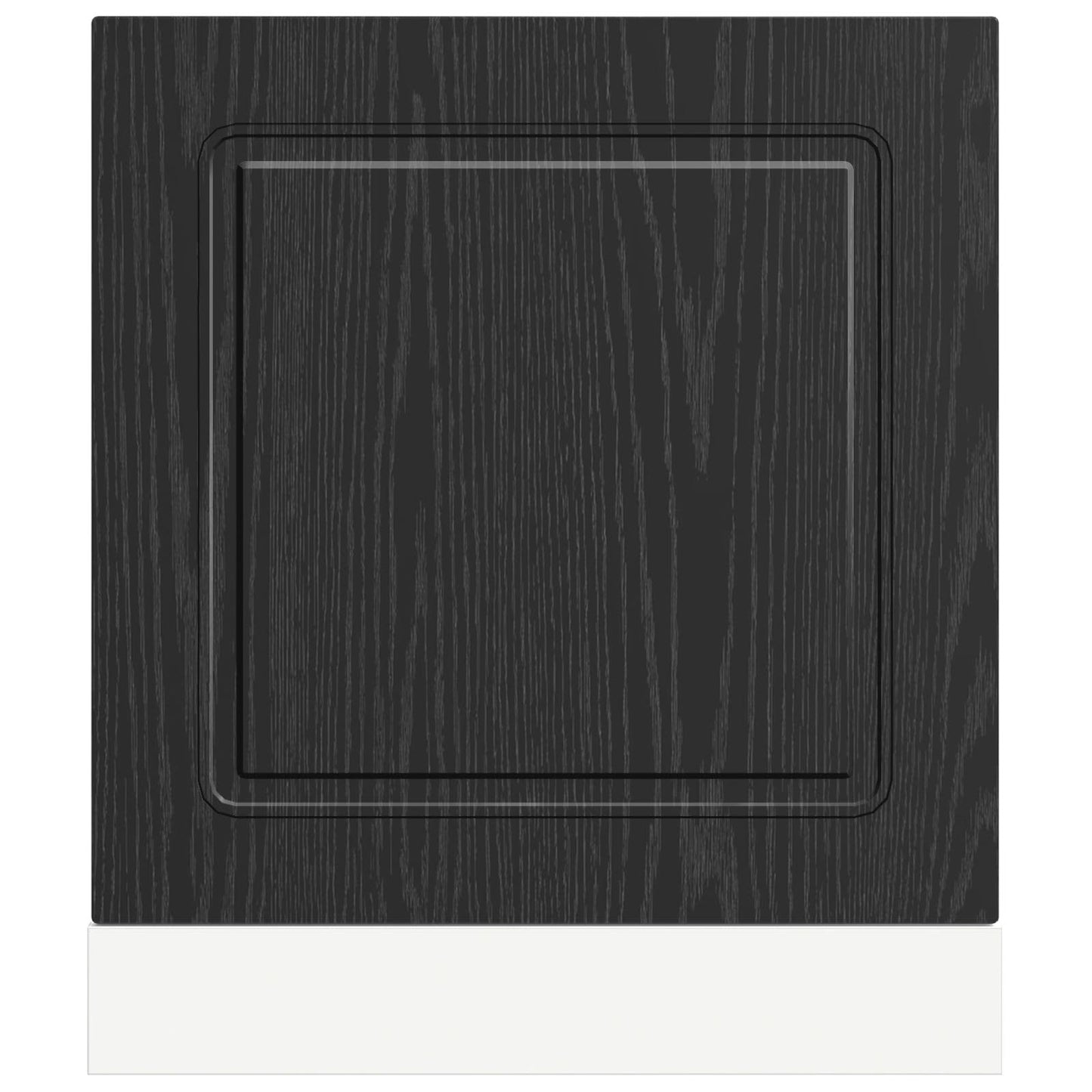 Pannello lavastoviglie Kalmar Rovere Nero 60 x 1,5 x 57 cm | homemem39