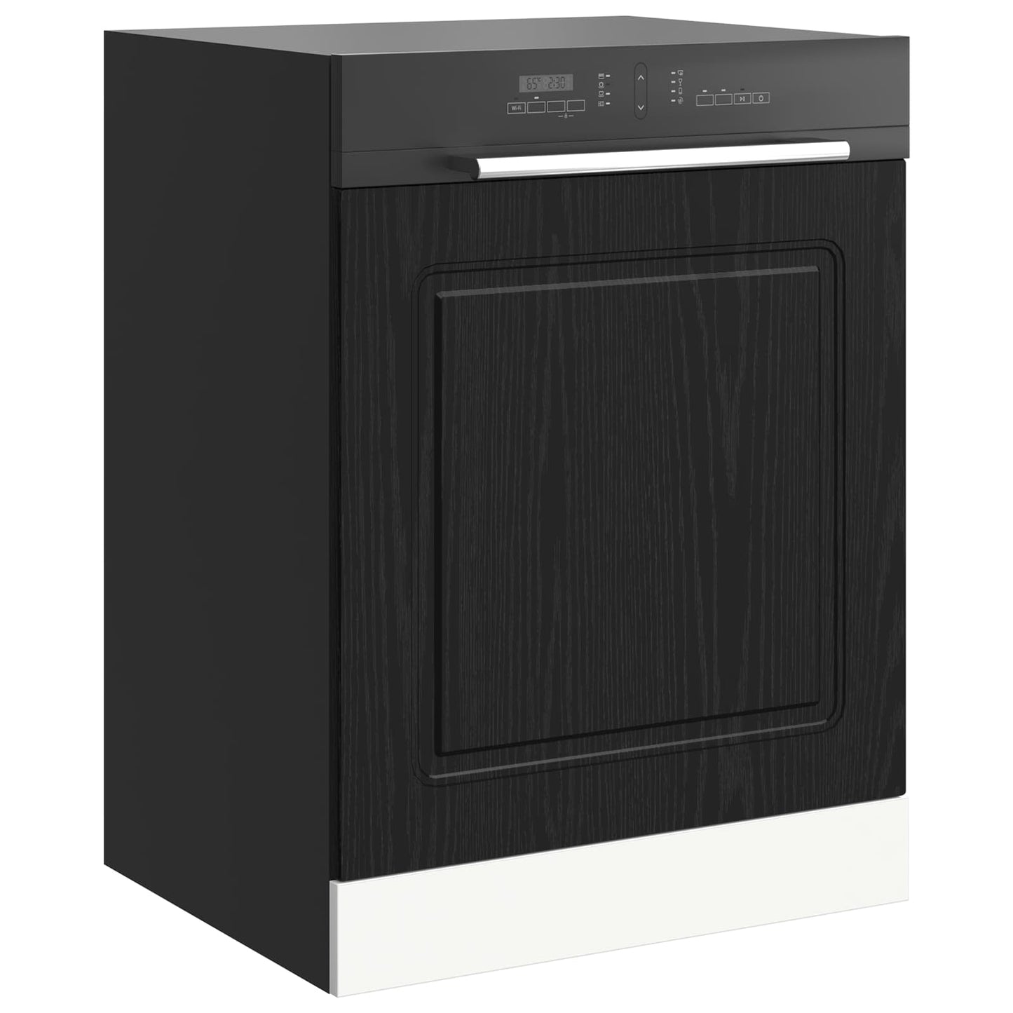 Pannello lavastoviglie Kalmar Rovere Nero 60 x 1,5 x 57 cm | homemem39