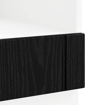 Armadio per forno LUCCA Rovere Nero 60 x 46 x 81,5 cm