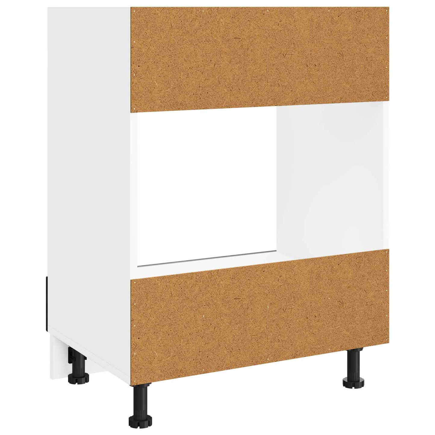 Armadio per forno LUCCA Rovere Nero 60 x 46 x 81,5 cm