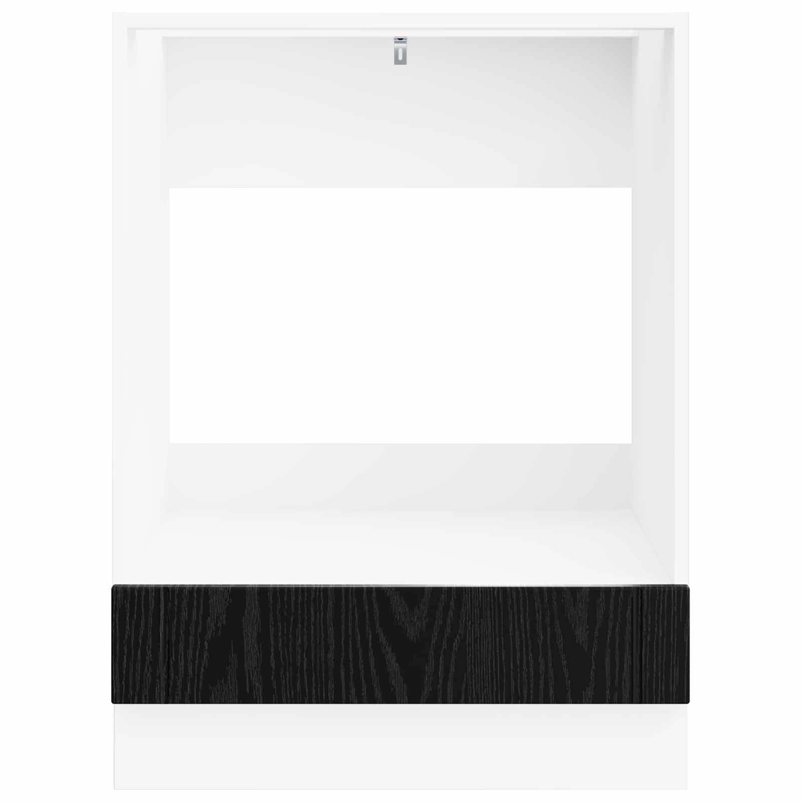 Pannello lavastoviglie Lucca Rovere Nero 60 x 46 x 81,5 cm | homemem39