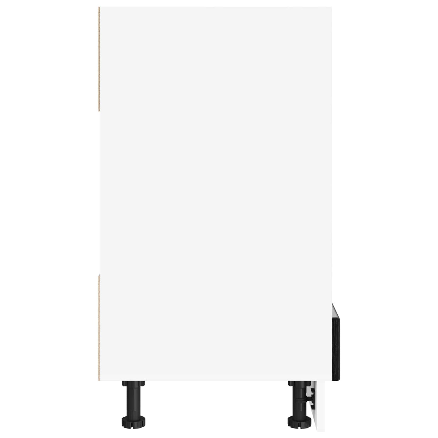 Pannello lavastoviglie Lucca Rovere Nero 60 x 46 x 81,5 cm | homemem39