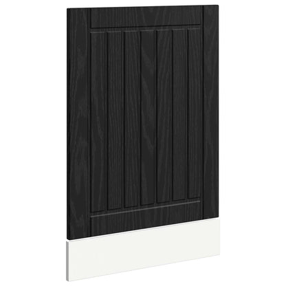 Pannello lavastoviglie LUCCA Rovere Nero 45 x 1,5 x 57 cm
