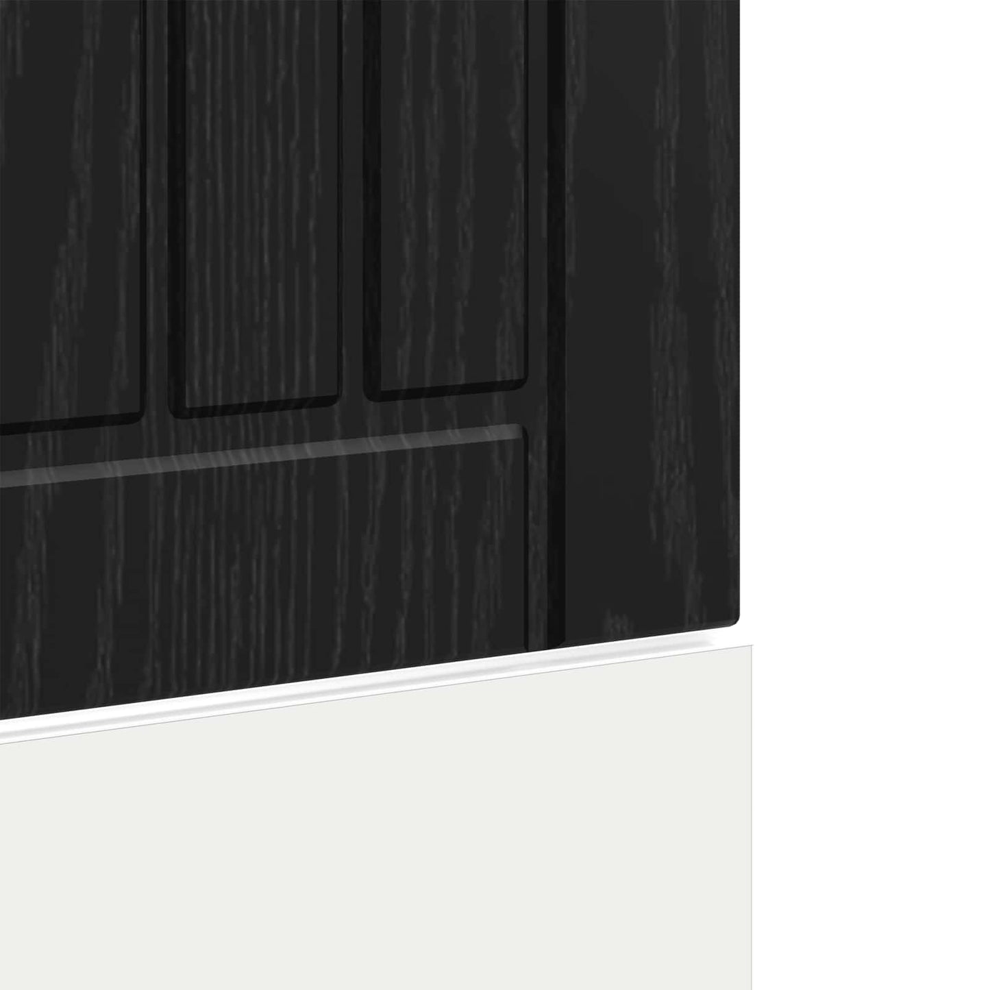 Pannello lavastoviglie Lucca Rovere Nero 60 x 1,5 x 57 cm | homemem39