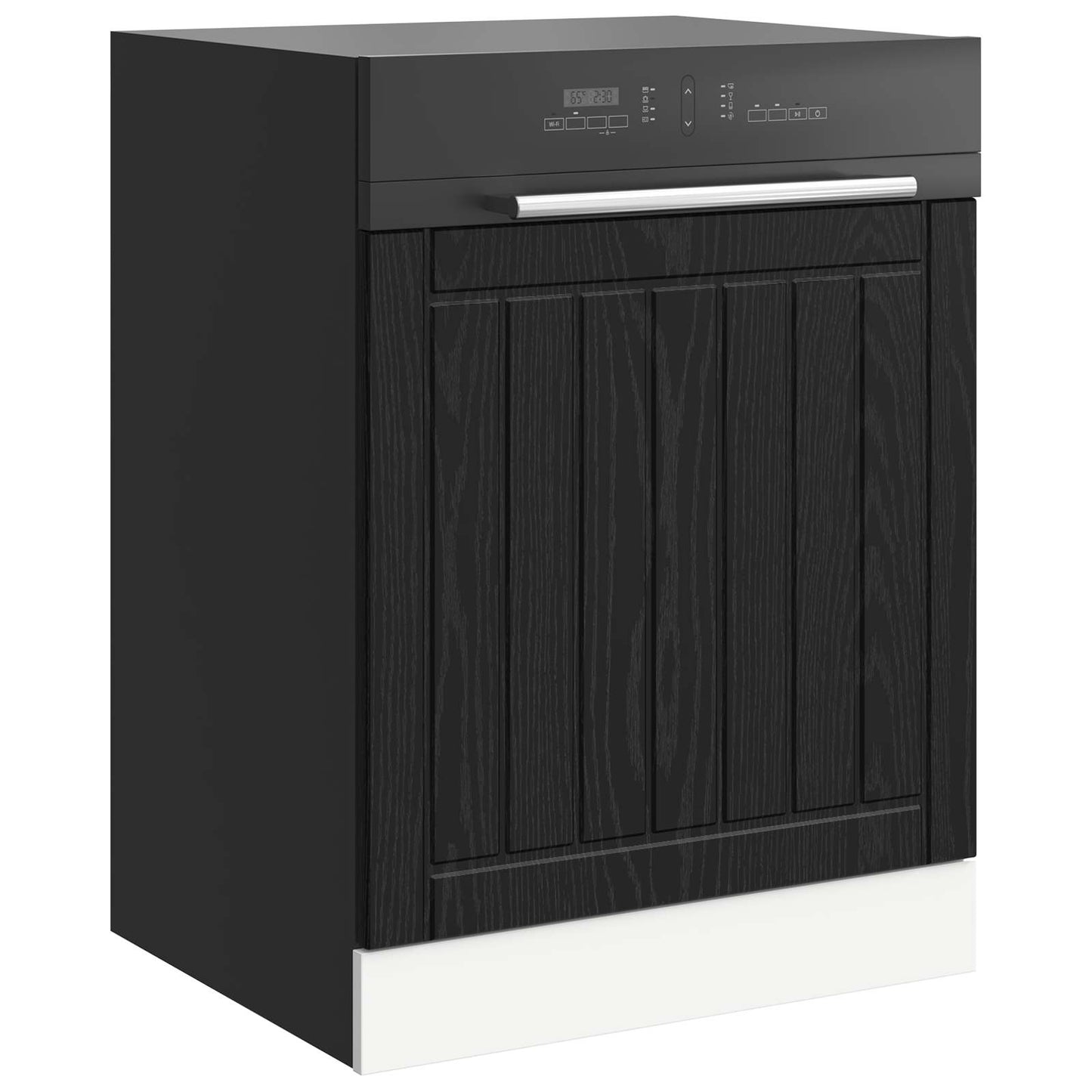 Pannello lavastoviglie LUCCA Rovere Nero 60 x 1,5 x 57 cm