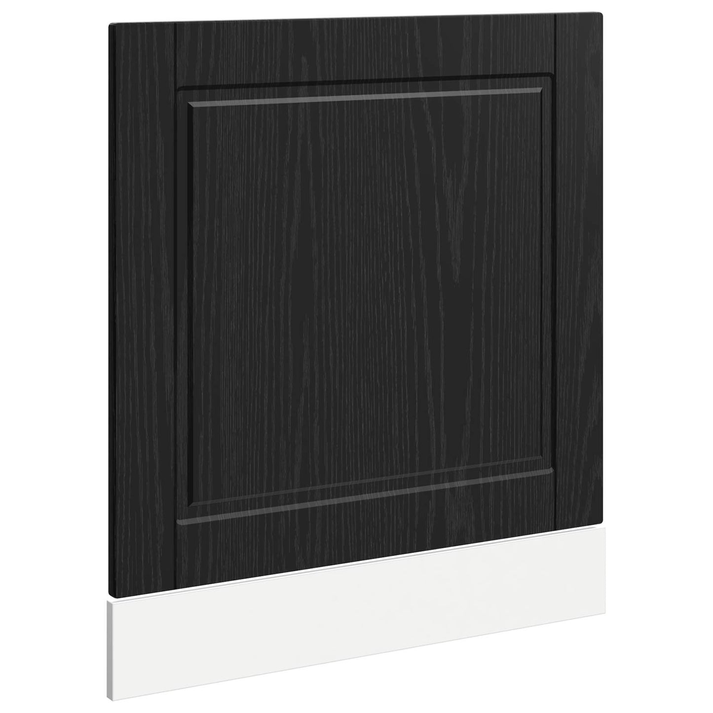 Pannello lavastoviglie PORTO Rovere Nero 60 x 1,5 x 57 cm