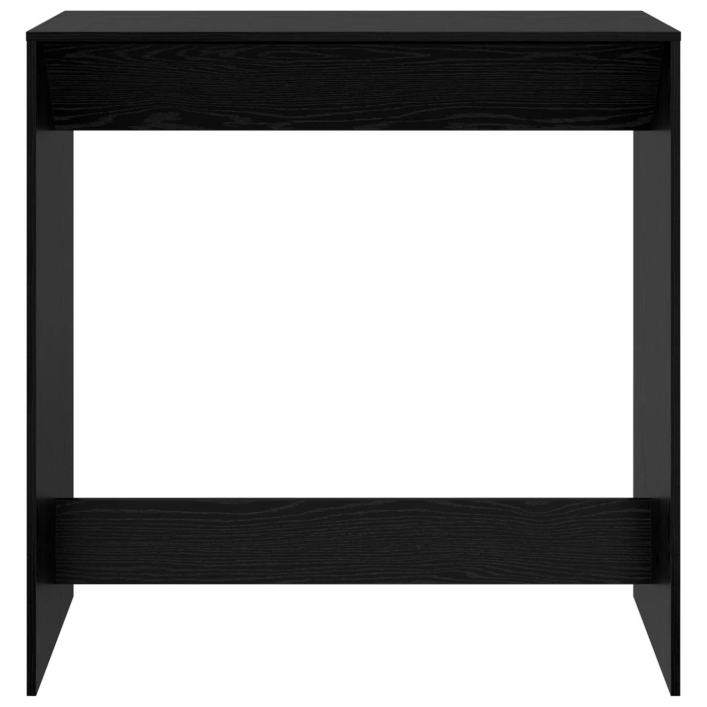 Tavolo da bar Rovere Nero 102 x 50 x 103,5 cm Legno multistrato