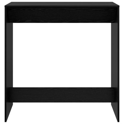 Tavolo da bar Rovere Nero 102 x 50 x 103,5 cm Legno multistrato