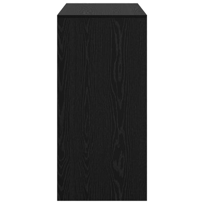 Tavolo da bar Rovere Nero 102 x 50 x 103,5 cm Legno multistrato
