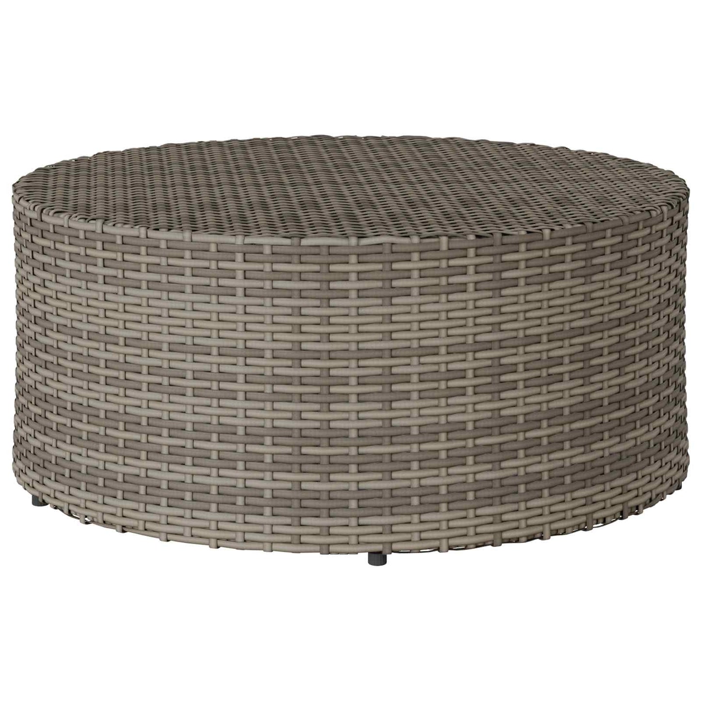 Tavolino da caffè da esterno Grigio Ø 68 x 30 cm polyrattan | homemem39