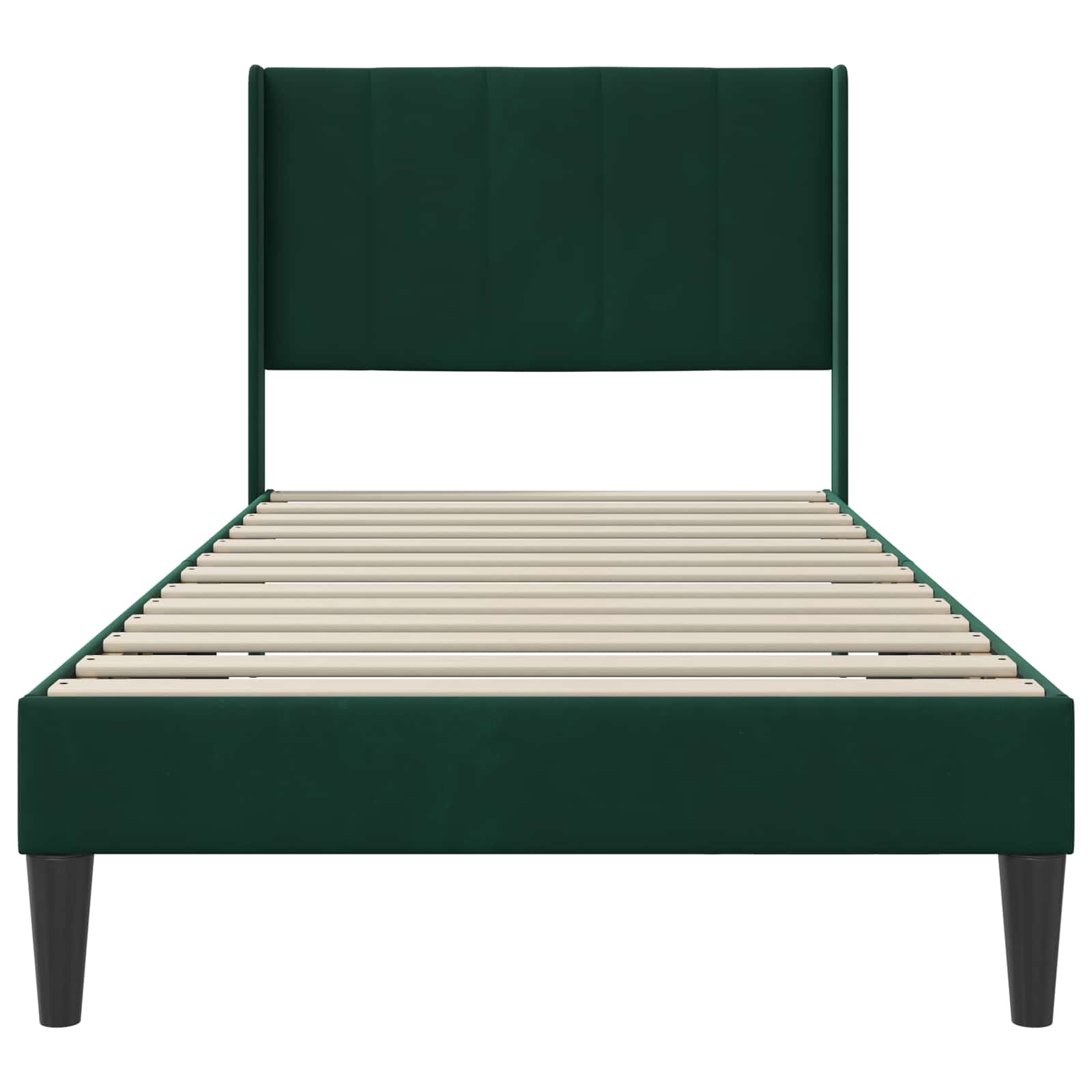 Struttura del letto Verde Scuro 80 x 200 cm Velluto | homemem39