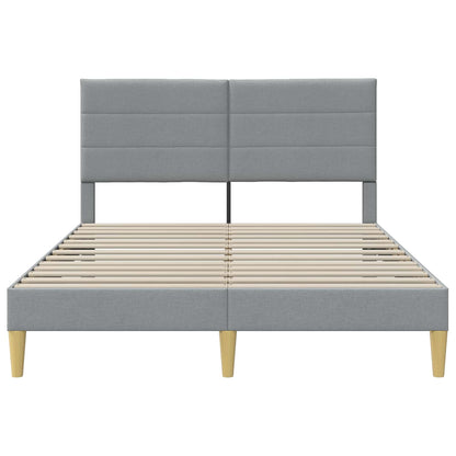 Struttura del letto Grigio Chiaro 160 x 200 cm Tessuto | homemem39