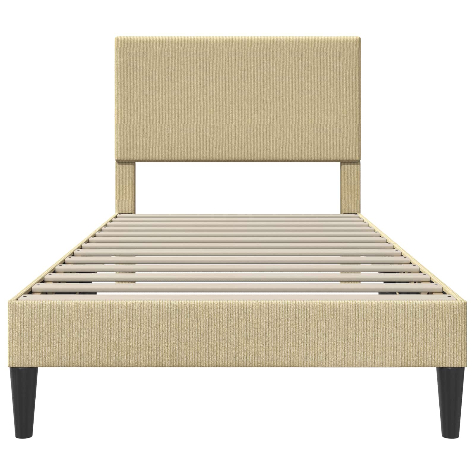 Struttura del letto Grigio Verde Chiaro 90 x 190 cm | homemem39