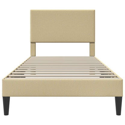 Struttura del letto Grigio Verde Chiaro 90 x 190 cm | homemem39