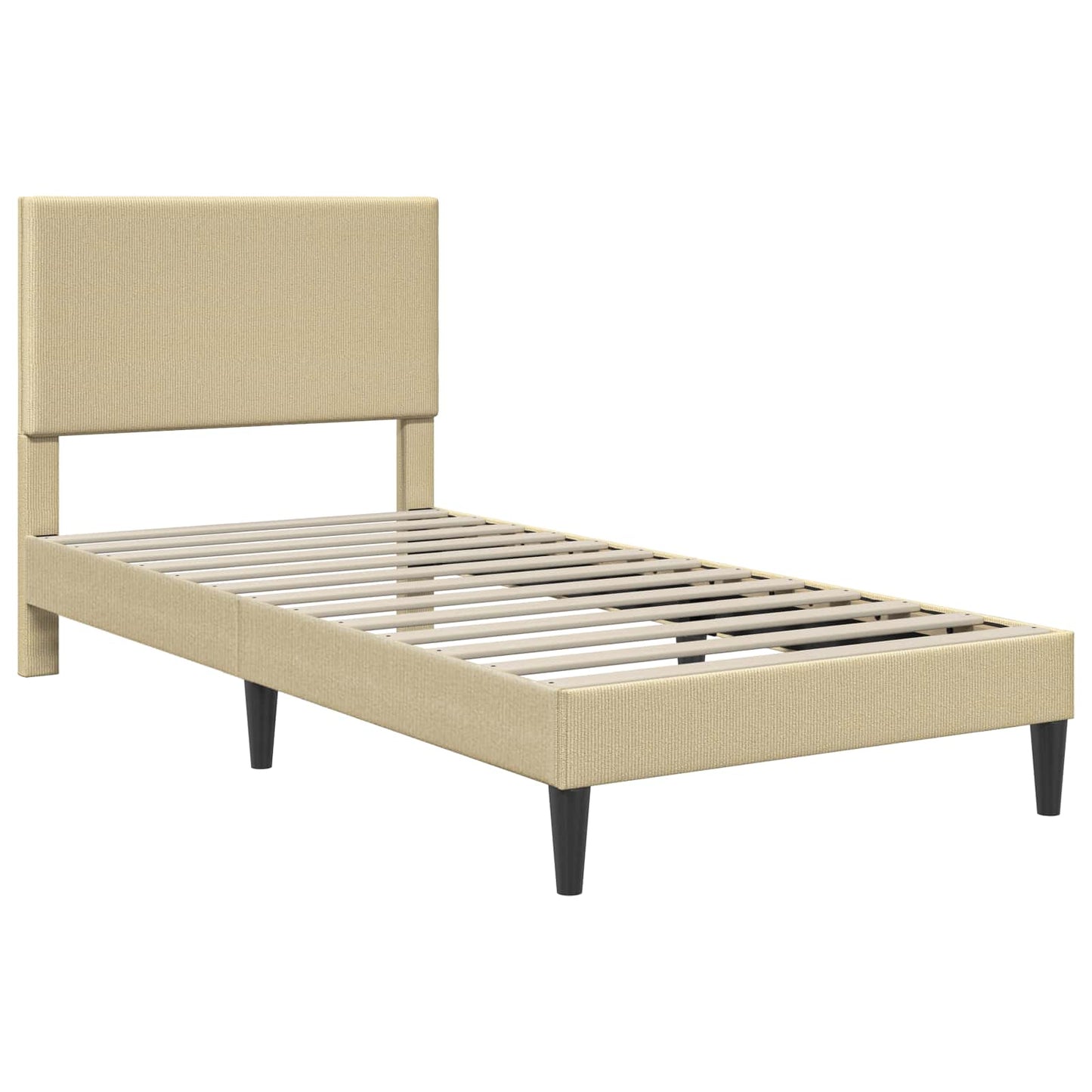 Struttura del letto Grigio Verde Chiaro 90 x 200 cm | homemem39