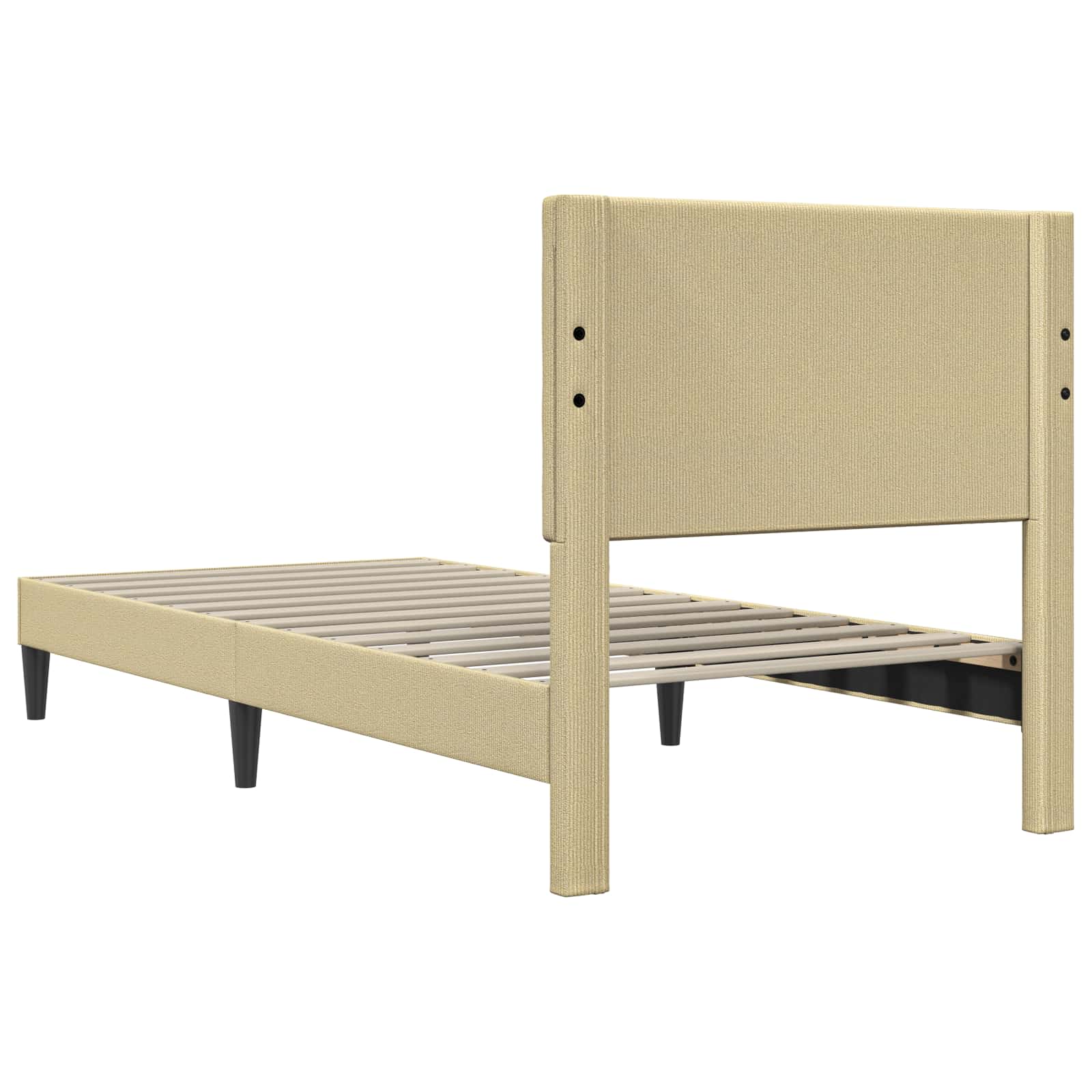 Struttura del letto Grigio Verde Chiaro 100 x 200 cm | homemem39