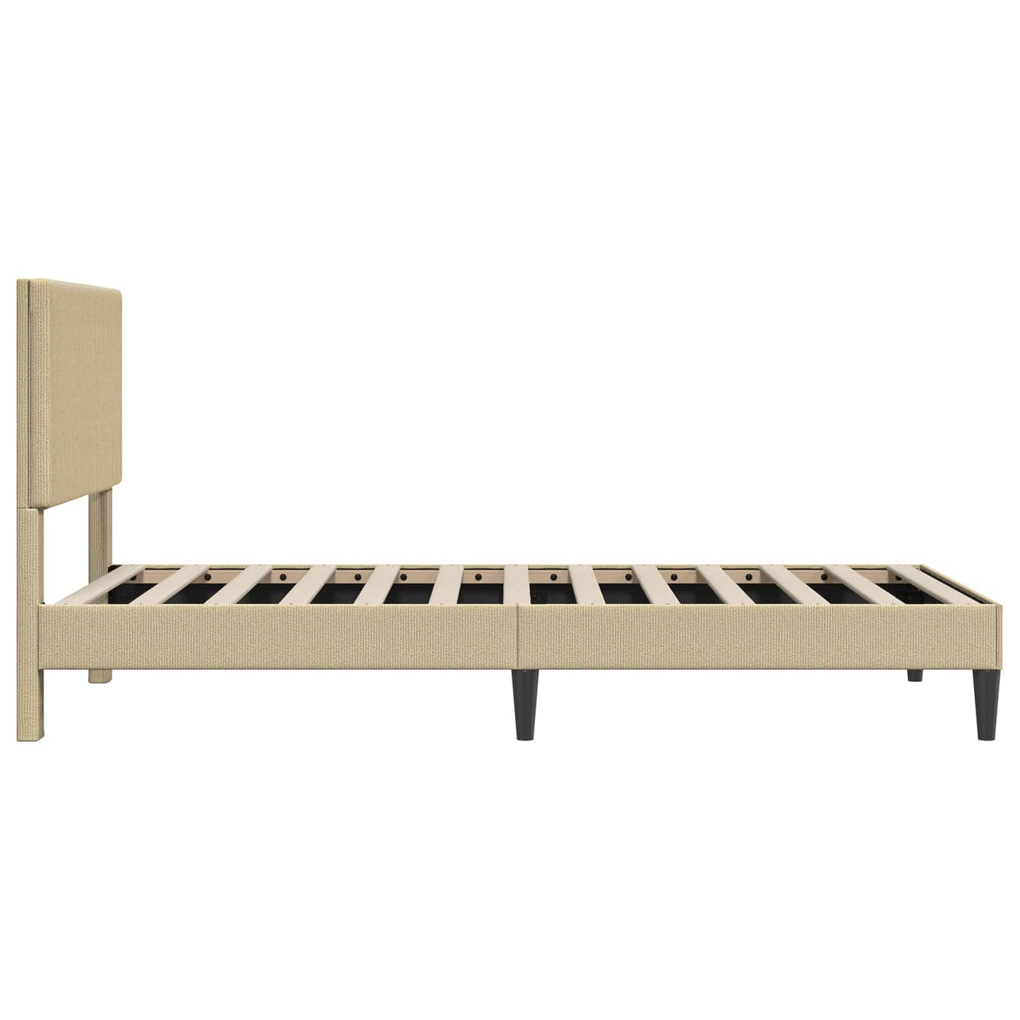 Struttura del letto Grigio Verde Chiaro 100 x 200 cm | homemem39