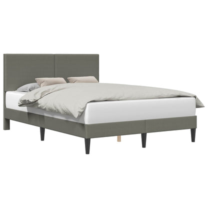 Struttura del letto Grigio Chiaro 120 x 190 cm Tessuto in Cords | homemem39