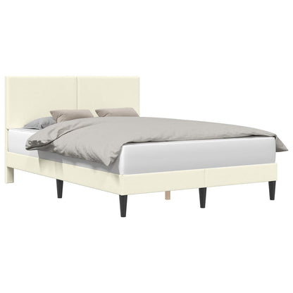 Struttura del letto Crema 120 x 200 cm Tessuto in Cords | homemem39