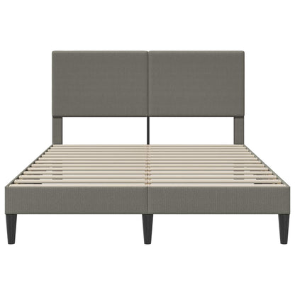 Struttura del letto Grigio Chiaro 160 x 200 cm Tessuto in Cords | homemem39