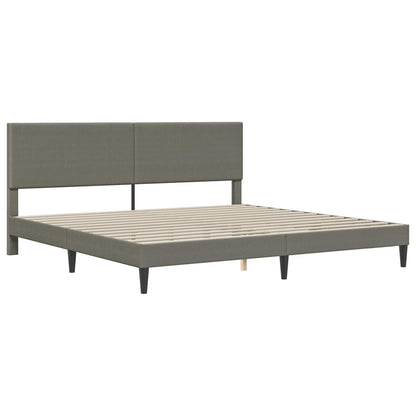 Struttura del letto Grigio Chiaro 180 x 200 cm Tessuto in Cords
