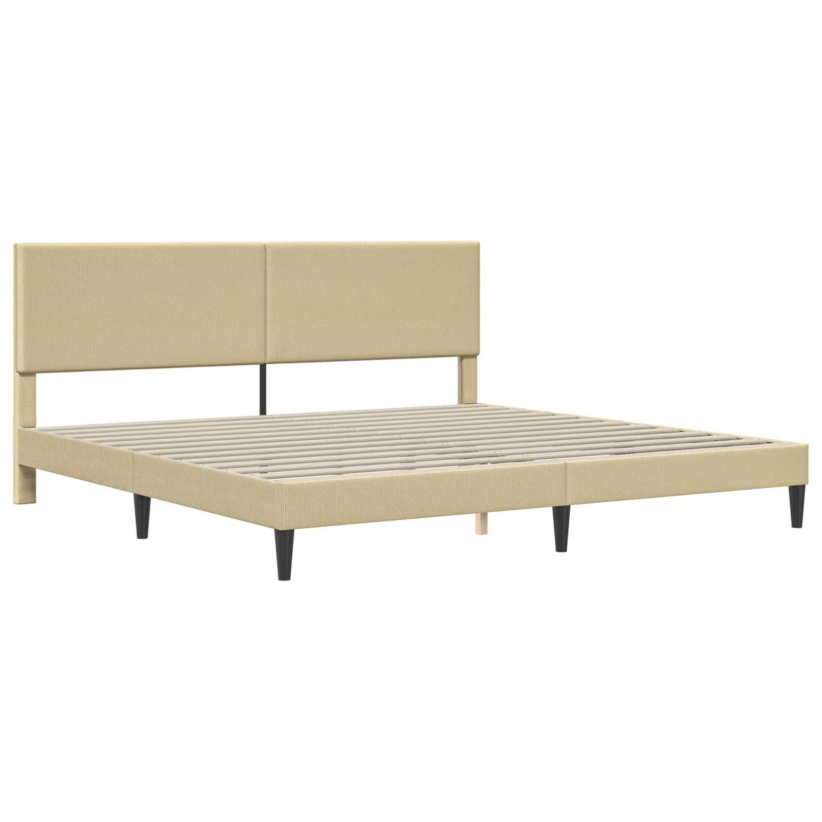 Struttura del letto Grigio Verde Chiaro 200 x 200 cm - homemem39