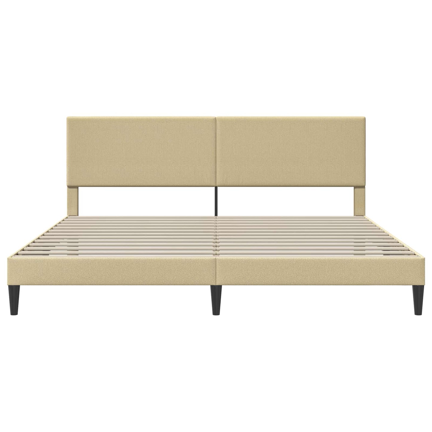 Struttura del letto Grigio Verde Chiaro 200 x 200 cm - homemem39