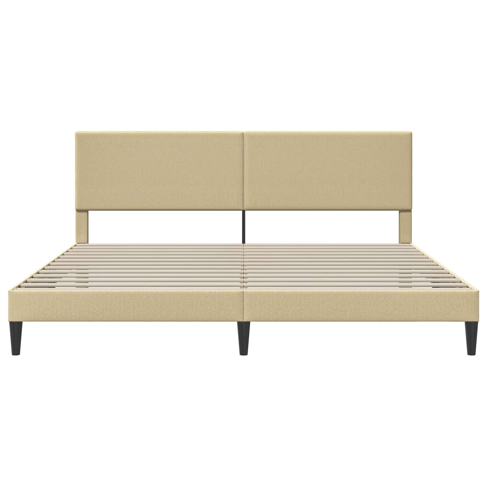 Struttura del letto Grigio Verde Chiaro 200 x 200 cm - homemem39