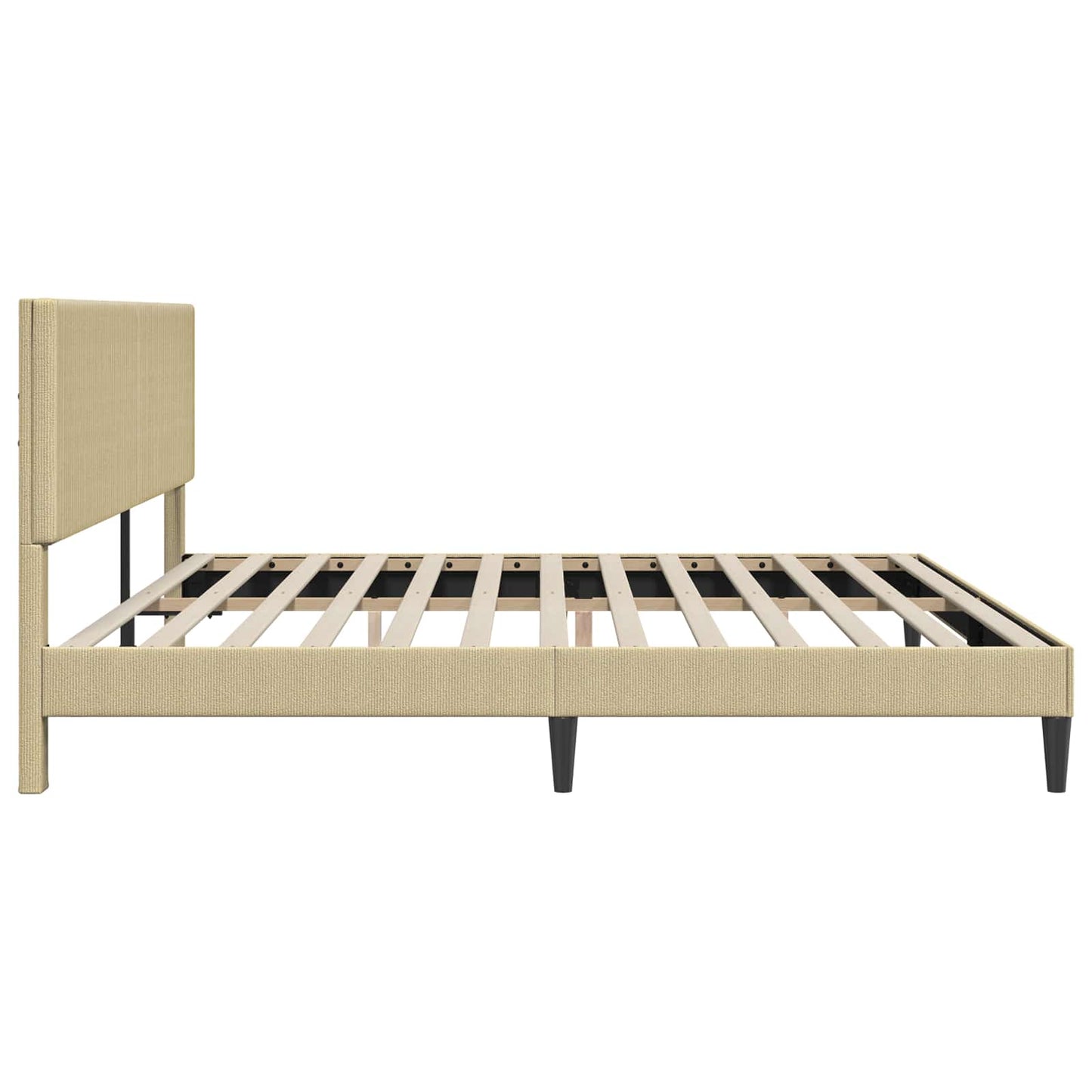 Struttura del letto Grigio Verde Chiaro 200 x 200 cm - homemem39