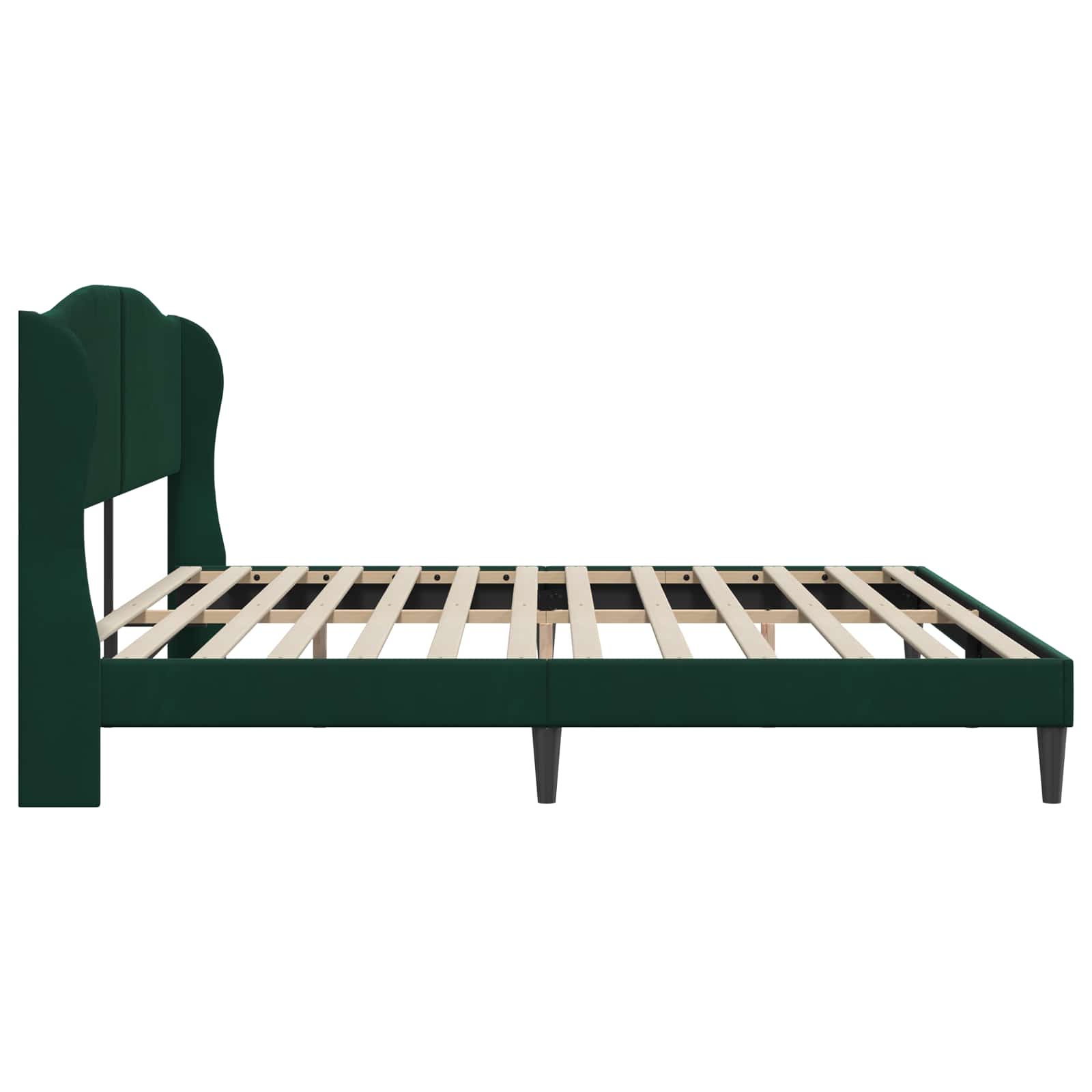 Struttura del letto Verde Scuro 180 x 200 cm Velluto | homemem39