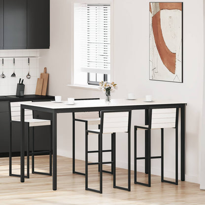 Tavolo da bar Bianco 200 x 100 x 105 cm Pino massello | homemem39
