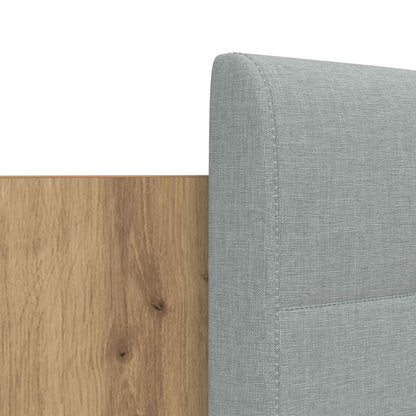 Struttura letto con testata Rovere artigianale 200 x 200 cm | homemem39